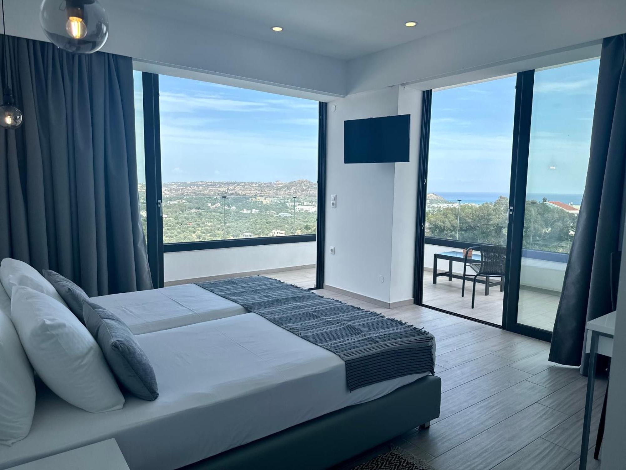 Habitat Inn Faliraki View Villa Rhodes Kalithies Exterior foto