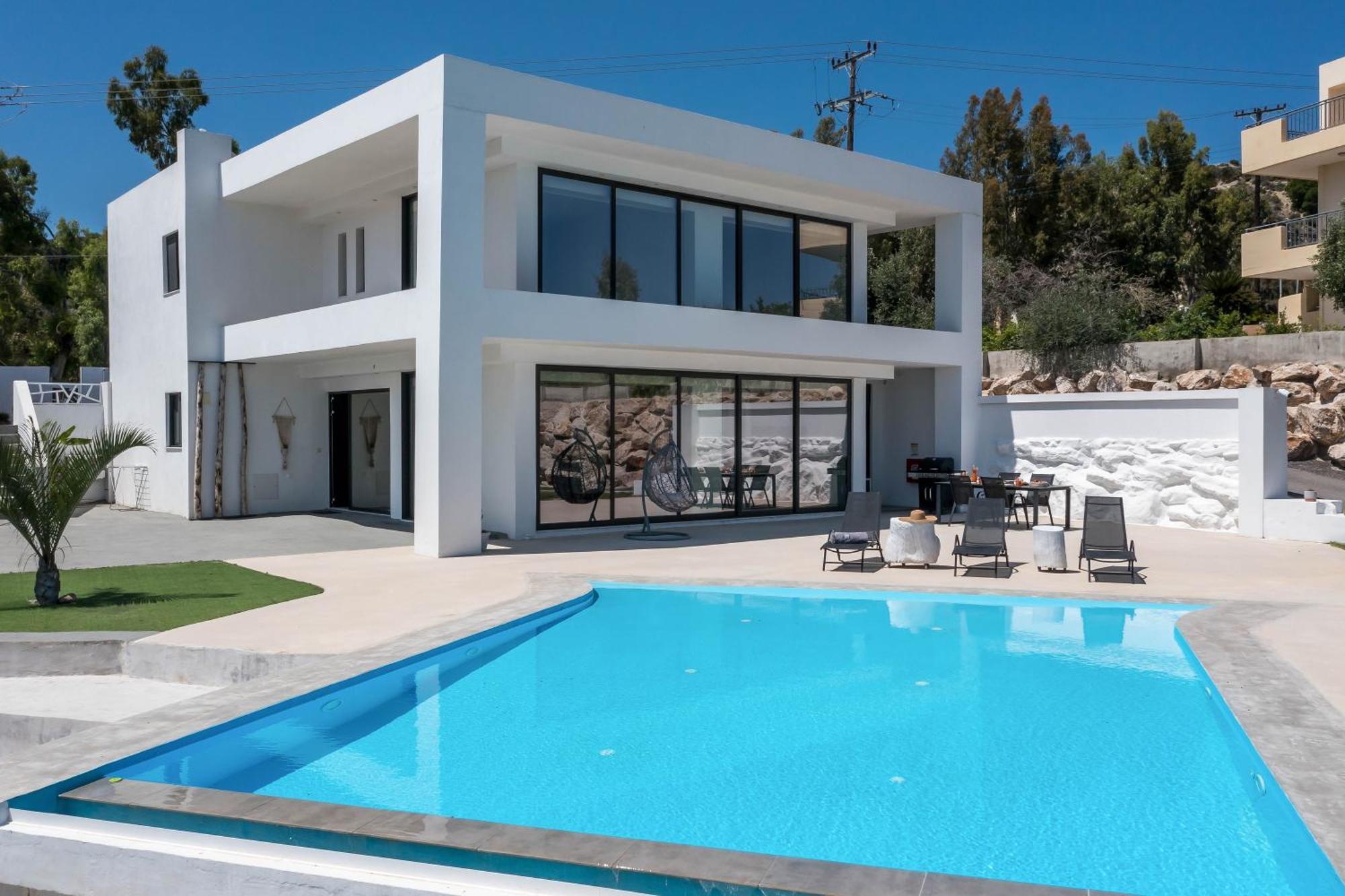 Habitat Inn Faliraki View Villa Rhodes Kalithies Exterior foto