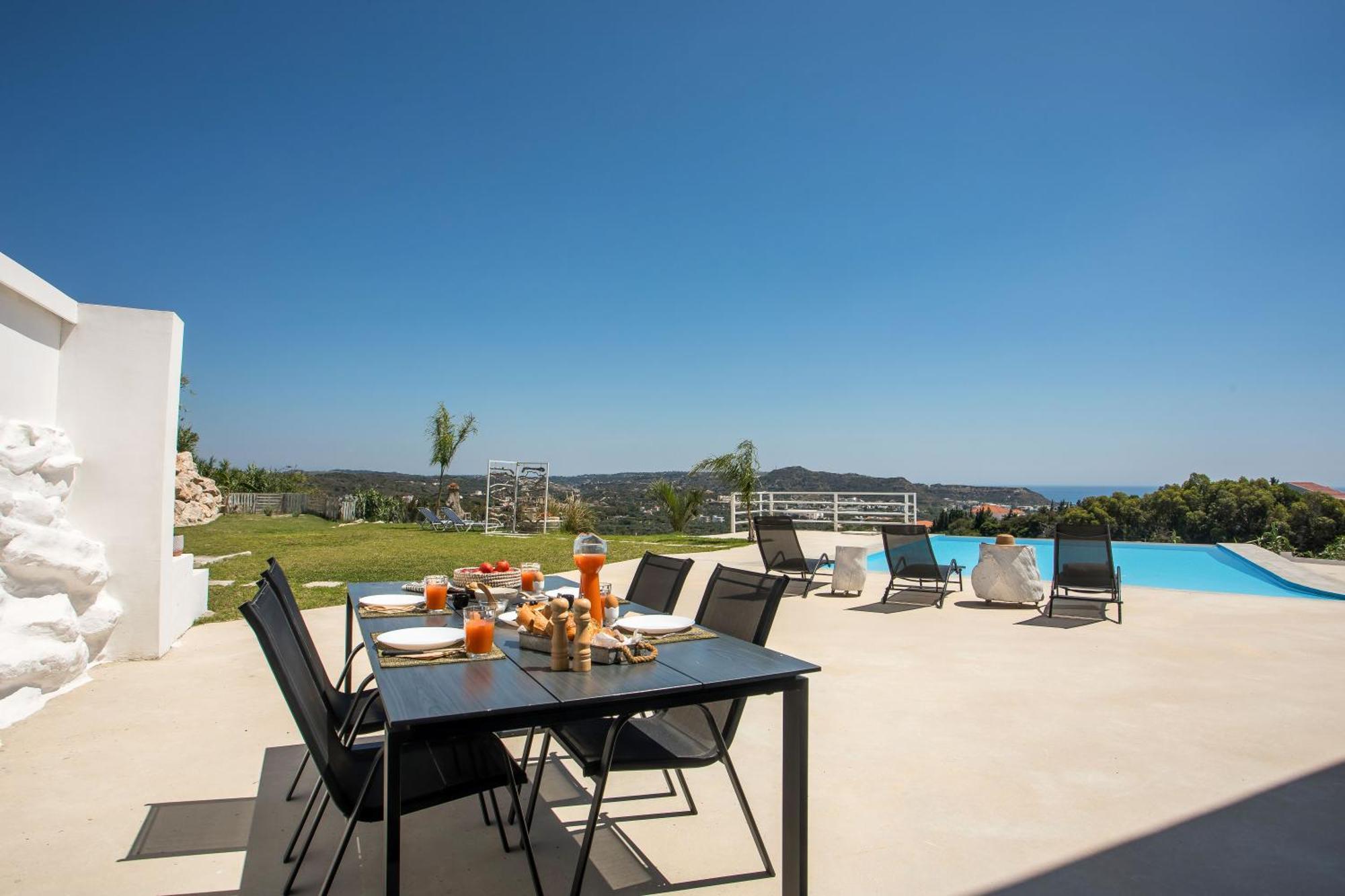 Habitat Inn Faliraki View Villa Rhodes Kalithies Exterior foto